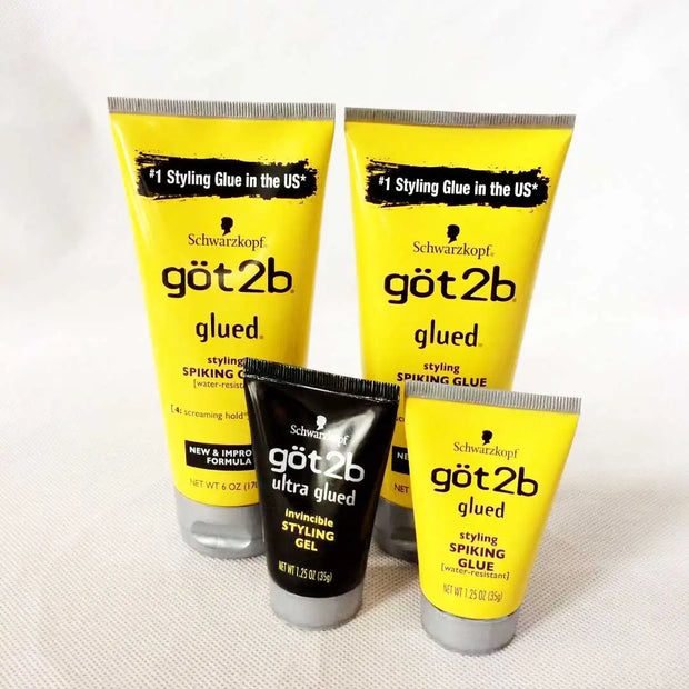 Got2b Spray Gel: 12oz Freeze Spray & 1.25oz Ultra Glued