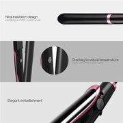 LED Display Professional Hair Straightener Curler Hair Flat Iron Negative Ion Infrared Hair Straighting Curling Iron Corrugation