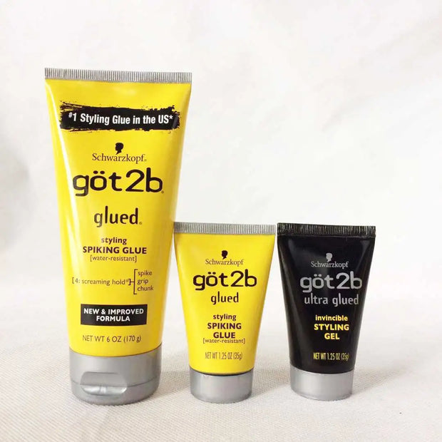 Got2b Spray Gel: 12oz Freeze Spray & 1.25oz Ultra Glued