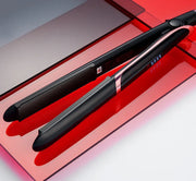 LED Display Hair Straightener & Curler: Infrared Flat Iron