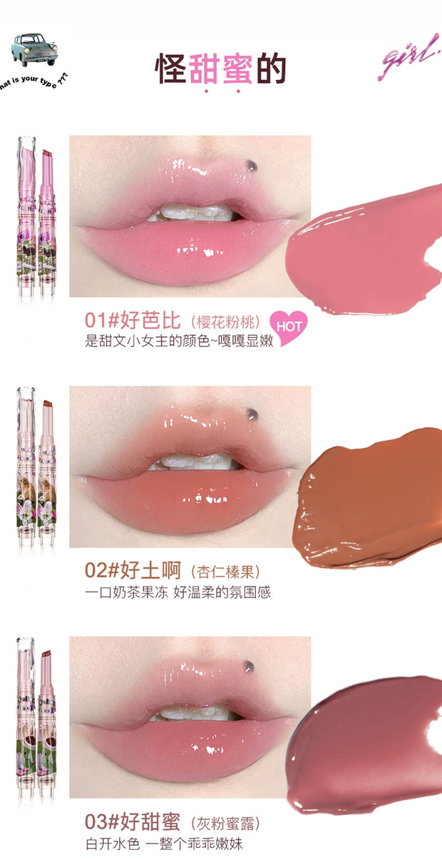 FLORTTE Solid Milk Pastry Lip Gloss