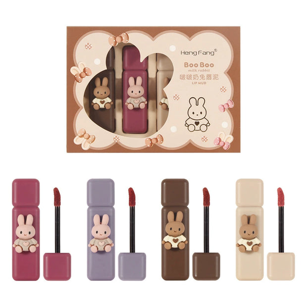 Gummy Bear Matte Lipstick Kit: 3 Lipsticks Mud Set