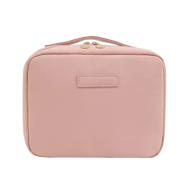 PU Leather Cosmetic Waterproof & Spacious Storage Bag