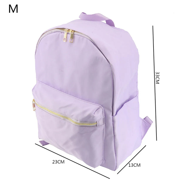 Purple Nylon Waterproof Women's Travel & Cosmetic Storage