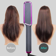 3-in-1 Hot Air Hair Brush: Straighten & Curl