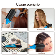 3D Hair Press Flat Iron: Straightener & Curler Wand