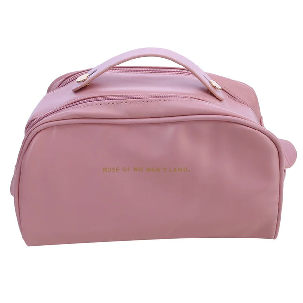 PU Fashion Double Zipper & Large Capacity Bag