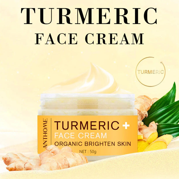 3pcs Turmeric Face Care Set: Acne Cream & Serum