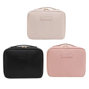 PU Leather Cosmetic Waterproof & Spacious Storage Bag