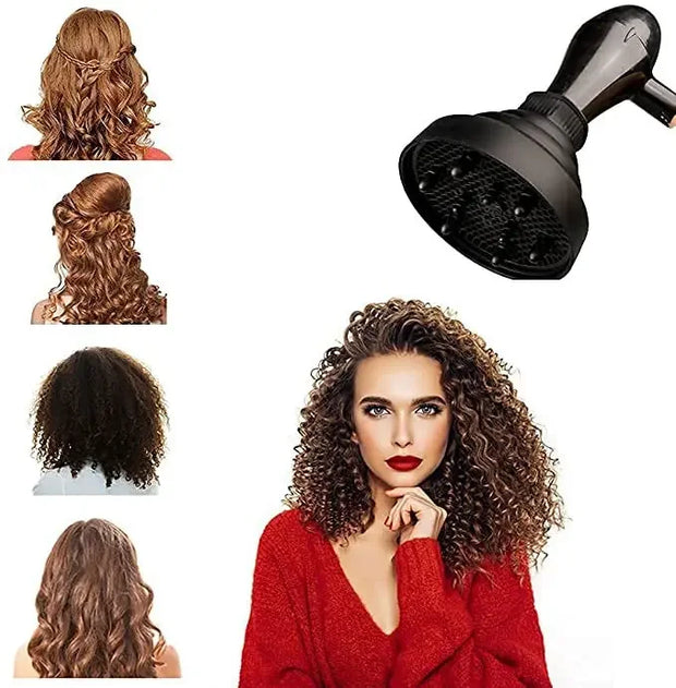 Silicone Hairdryer Diffuser Cover Temperature Resistant Silica Foldable Hairdressing Curly Styling Hair Care Salon Tool