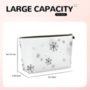 Snowflake Cosmetic Waterproof Makeup Pouch Bag