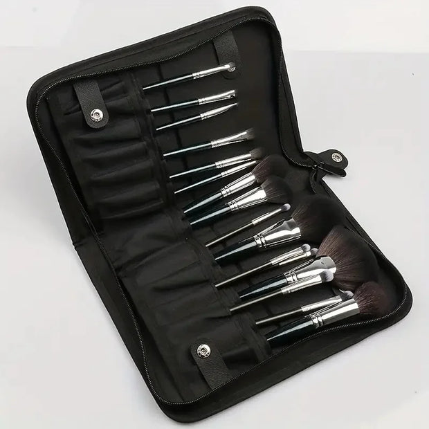 29-Slot Makeup Brush Holder: Waterproof Travel Organizer