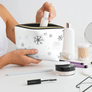 Snowflake Cosmetic Waterproof Makeup Pouch Bag