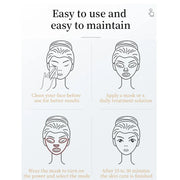 7-Color LED Light Mask: Rechargeable Skin Care Device