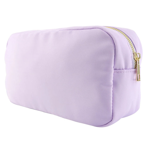 Purple Nylon Waterproof Women's Travel & Cosmetic Storage