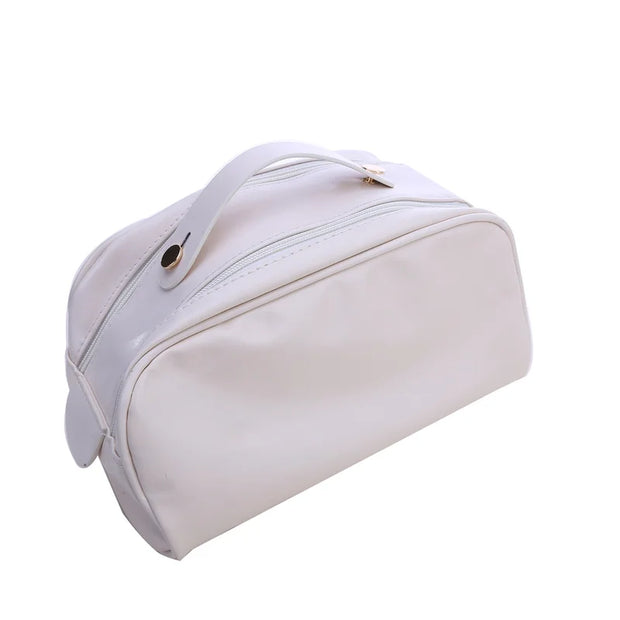 PU Fashion Double Zipper & Large Capacity Bag