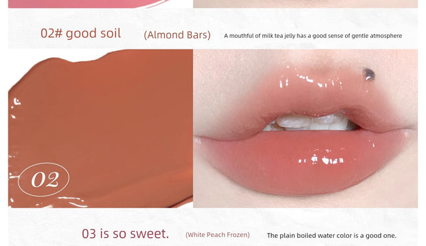 Flortte Solid Thin and Glittering Flortte S02 Lip Gloss