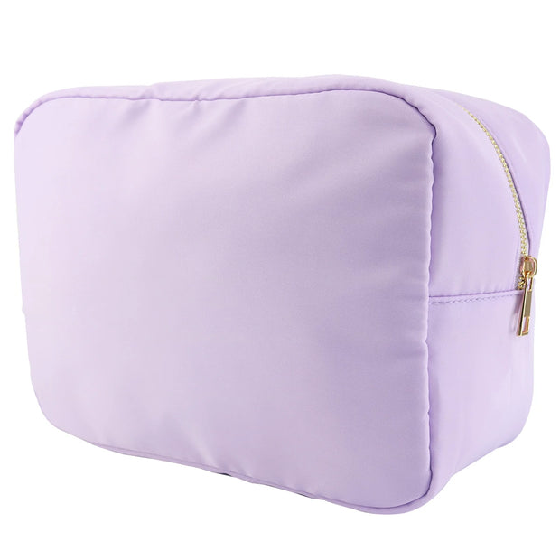 Purple Nylon Waterproof Women's Travel & Cosmetic Storage