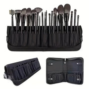 29-Slot Makeup Brush Holder: Waterproof Travel Organizer