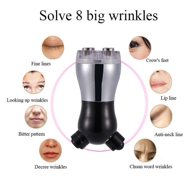 EMS Microcurrent Face Lift Device: LED Anti-Aging Therapy