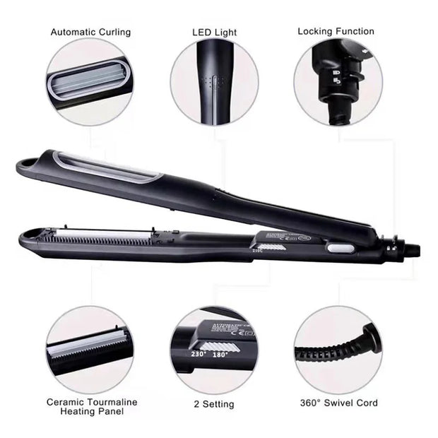 Automatic Hair Curler: Professional Corrugation Flat Iron