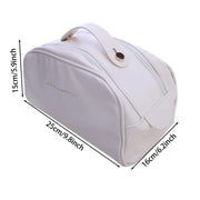 PU Fashion Double Zipper & Large Capacity Bag