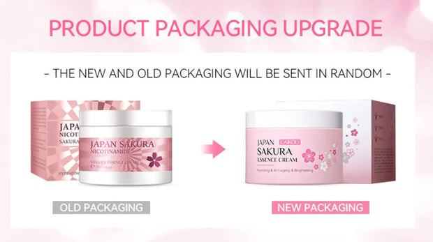 Japan Sakura Skincare Set: Cleanser, Serum & Sunscreen