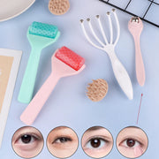 6pcs/set Facial Beauty Massage Ice Roller Five-claw Head Massager Eye Cream Stick Skin Care Gift Makeup Tool