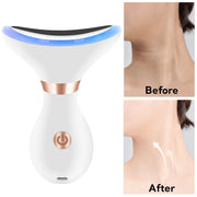 3-Color EMS Neck & Face Lifting Massager Anti-Wrinkle