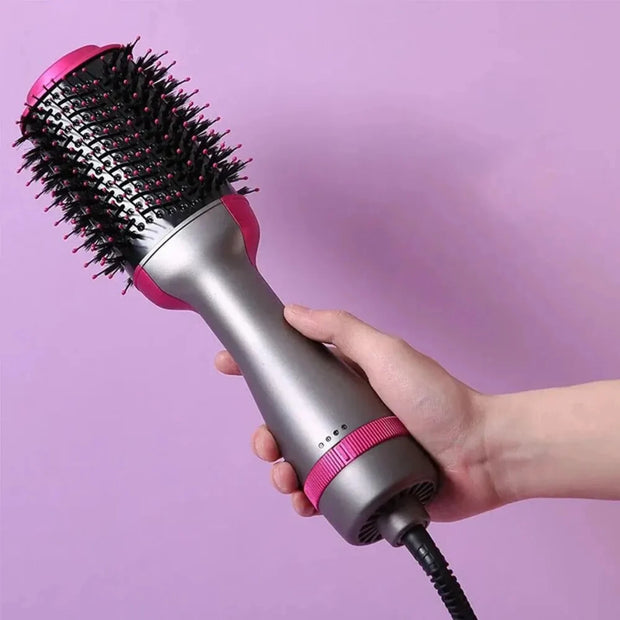 3 In 1 Hot Air Comb Styling Comb  Straight Curly  Hot Air Brush Women Heating Comb Hair Straightening Brush