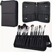 29-Slot Makeup Brush Holder: Waterproof Travel Organizer