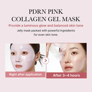 Medicube PDRN Pink Collagen Gel Mask 28g, 1 Sheet